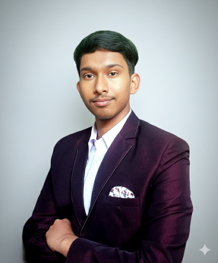 Professional portrait of Jeet Majumder